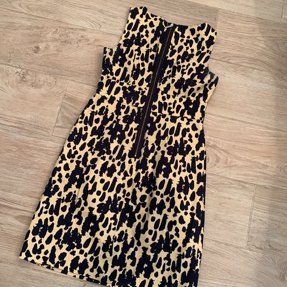 Michael Kors A Line Animal Print Dress - Picture 9 of 10